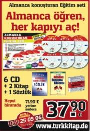Almanca Eğitim Seti (Yeni)6 CD + 2 Kitap + 1 Sözlük TV'deki Kampanyamiz