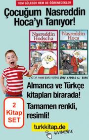 Nasreddin Hoca Seti (2 Kitap Birarada) Türkçe ve Almanca Kitaplarıyla!